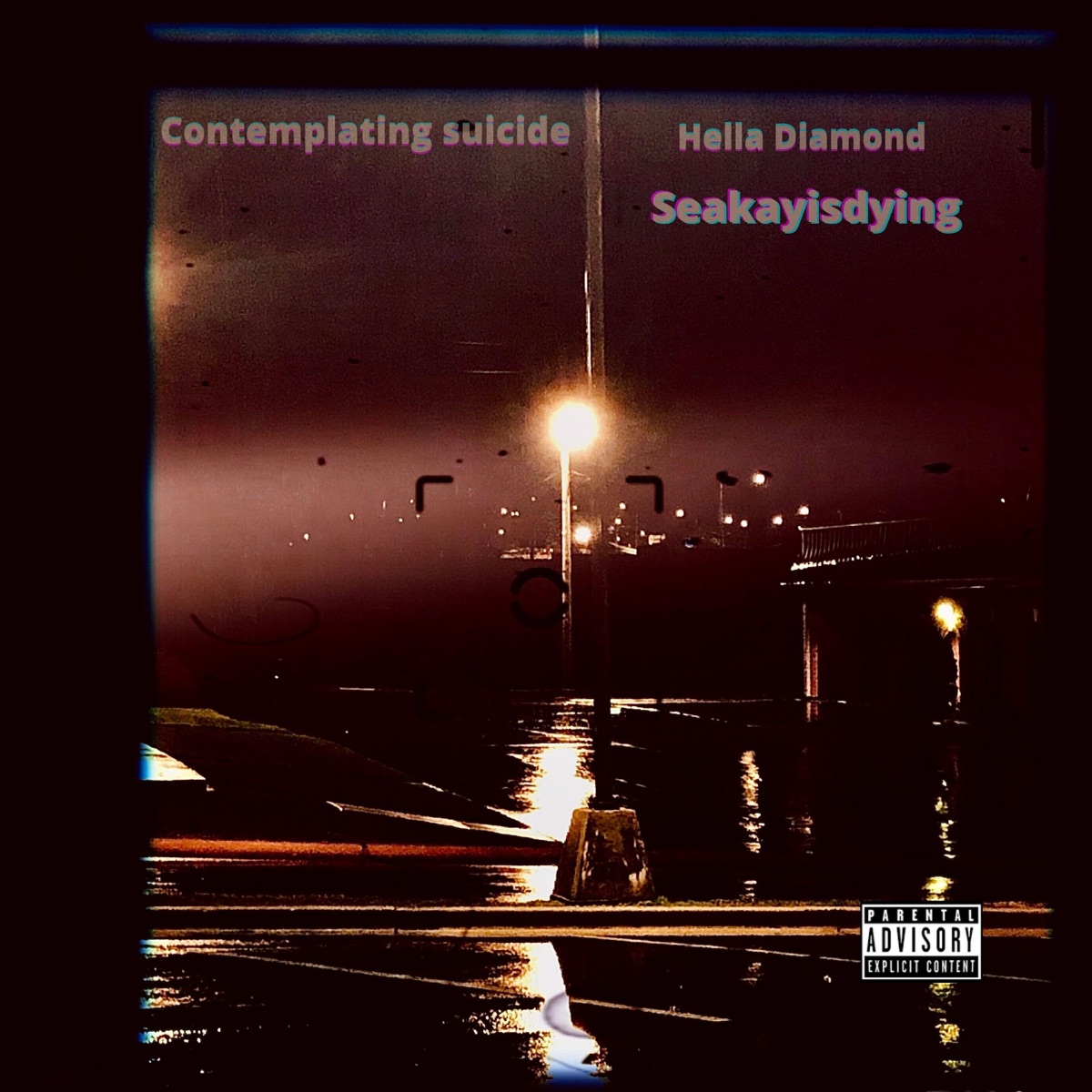 Contemplating suicide (feat. Seakayisdying) - Single by Hella Diamond album cover