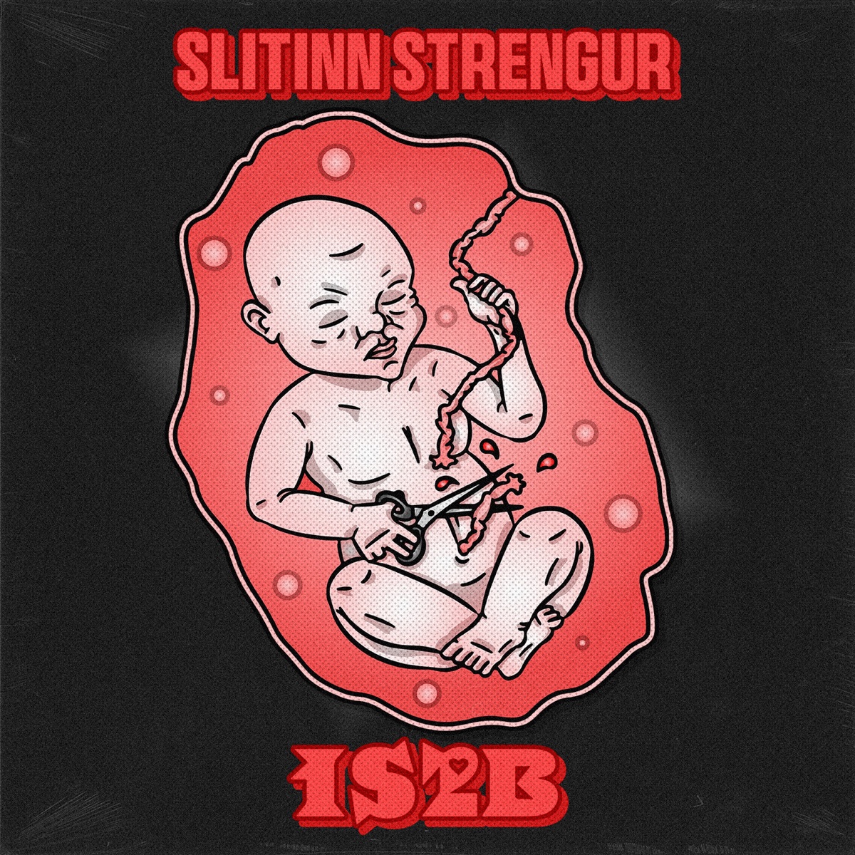 Slitinn strengur - Single by 1S2B, M.V Elyahsyn & Jökull Logi album cover