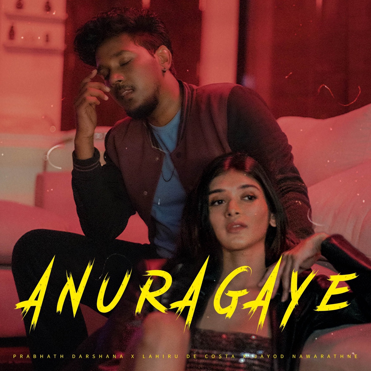 Anuragaye (feat. Prakash Ranasinghe) - Single by Prabhath Darshana, Lahiru De Costa & Jayod Nawarathne album cover