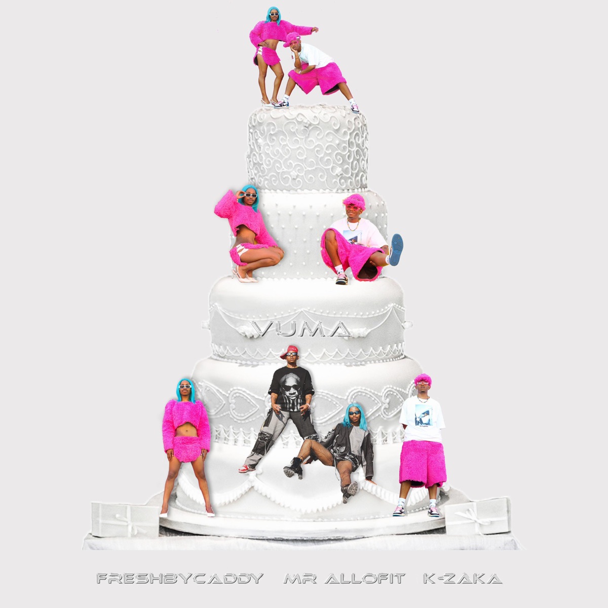 VUMA (feat. FRESHBYCADDY & K-ZAKA) - Single by Mr Allofit album cover