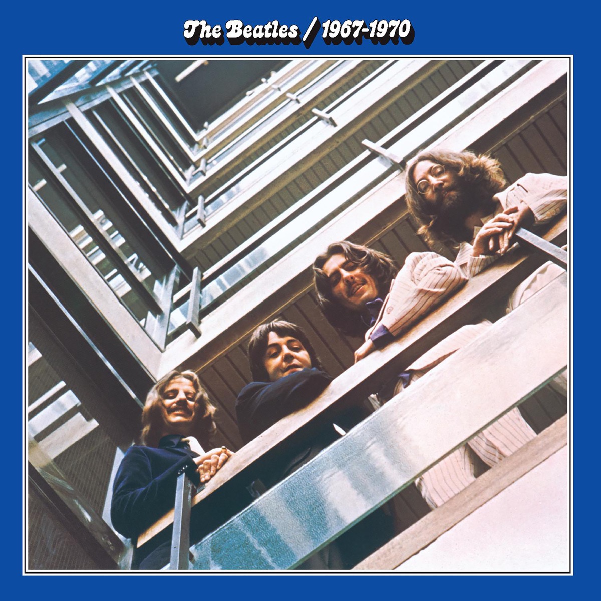 The Beatles 1967-1970 (The Blue Album) by The Beatles album cover