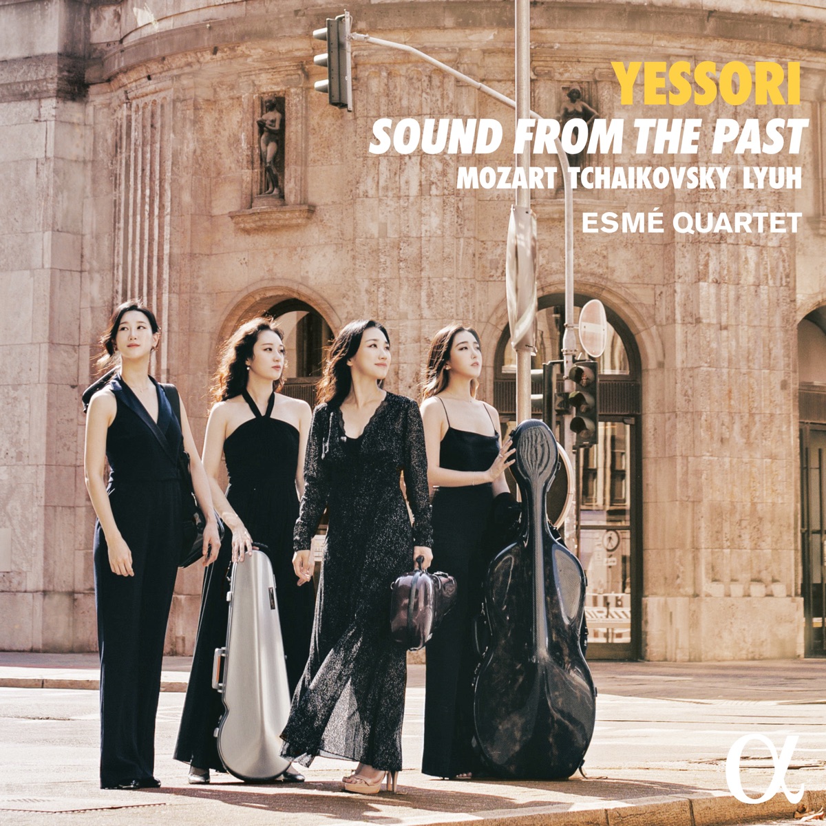 Yessori: Sound From The Past - Mozart, Tchaikovsky & Lyuh by Esmé Quartet album cover