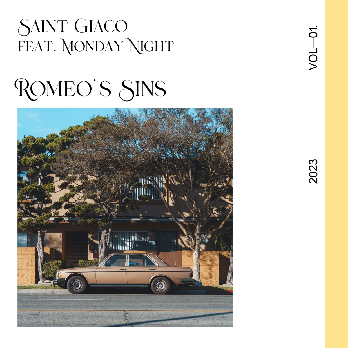Romeo's Sins (feat. Monday Night) - Single by Saint Giaco album cover