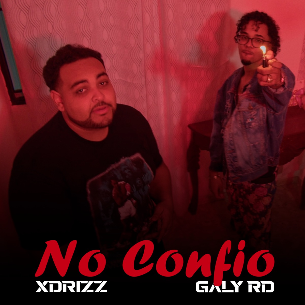 No Confío - Single by Galy Rd & Xdrizz album cover