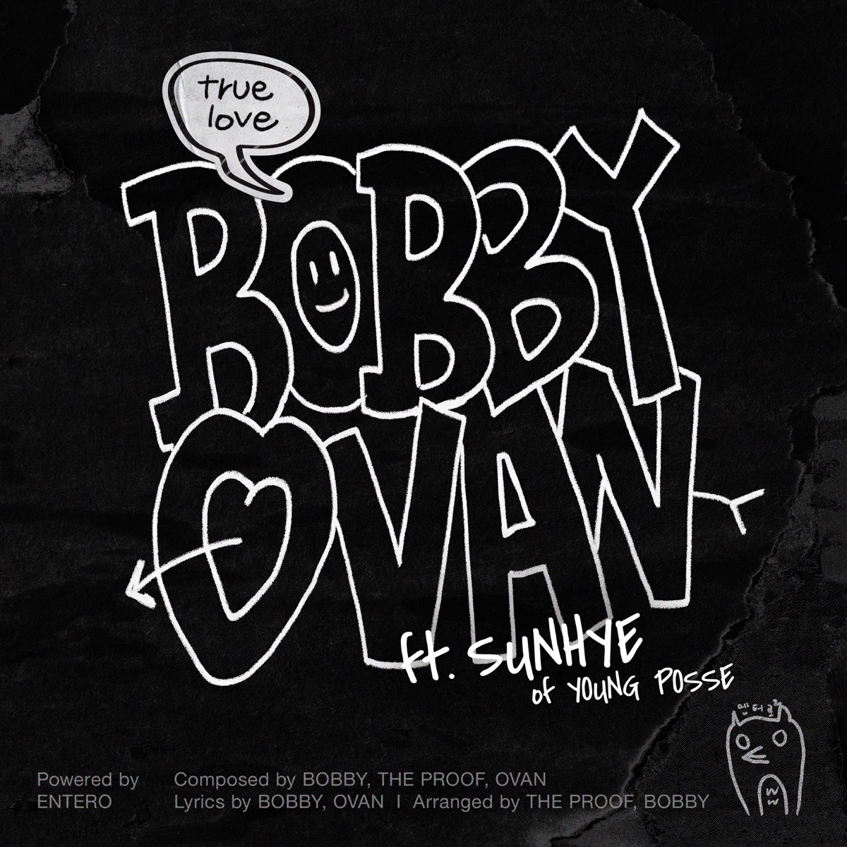 True Love (feat. SUNHYE) - Single by BOBBY & OVAN album cover