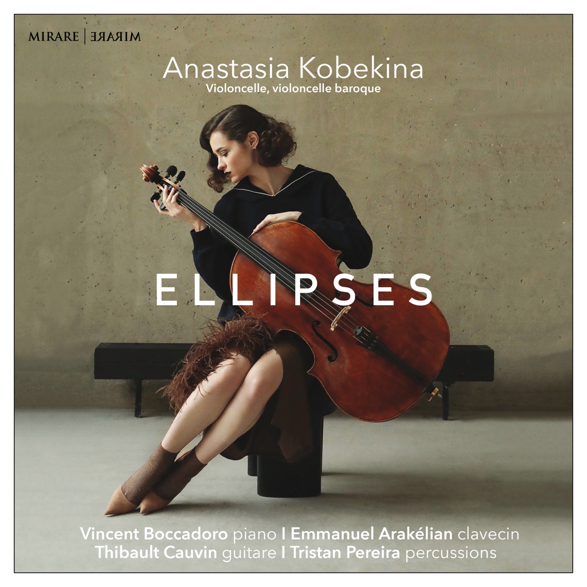 Ellipses by Anastasia Kobekina, Vincent Boccadoro, Emmanuel Arakélian, Thibault Cauvin & Tristan Pereira album cover