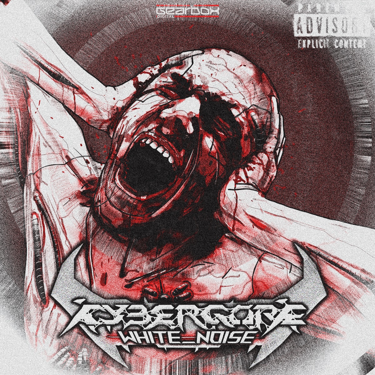 WHITE_NOISE - Single by DEEZL, So Juice & Cybergore album cover