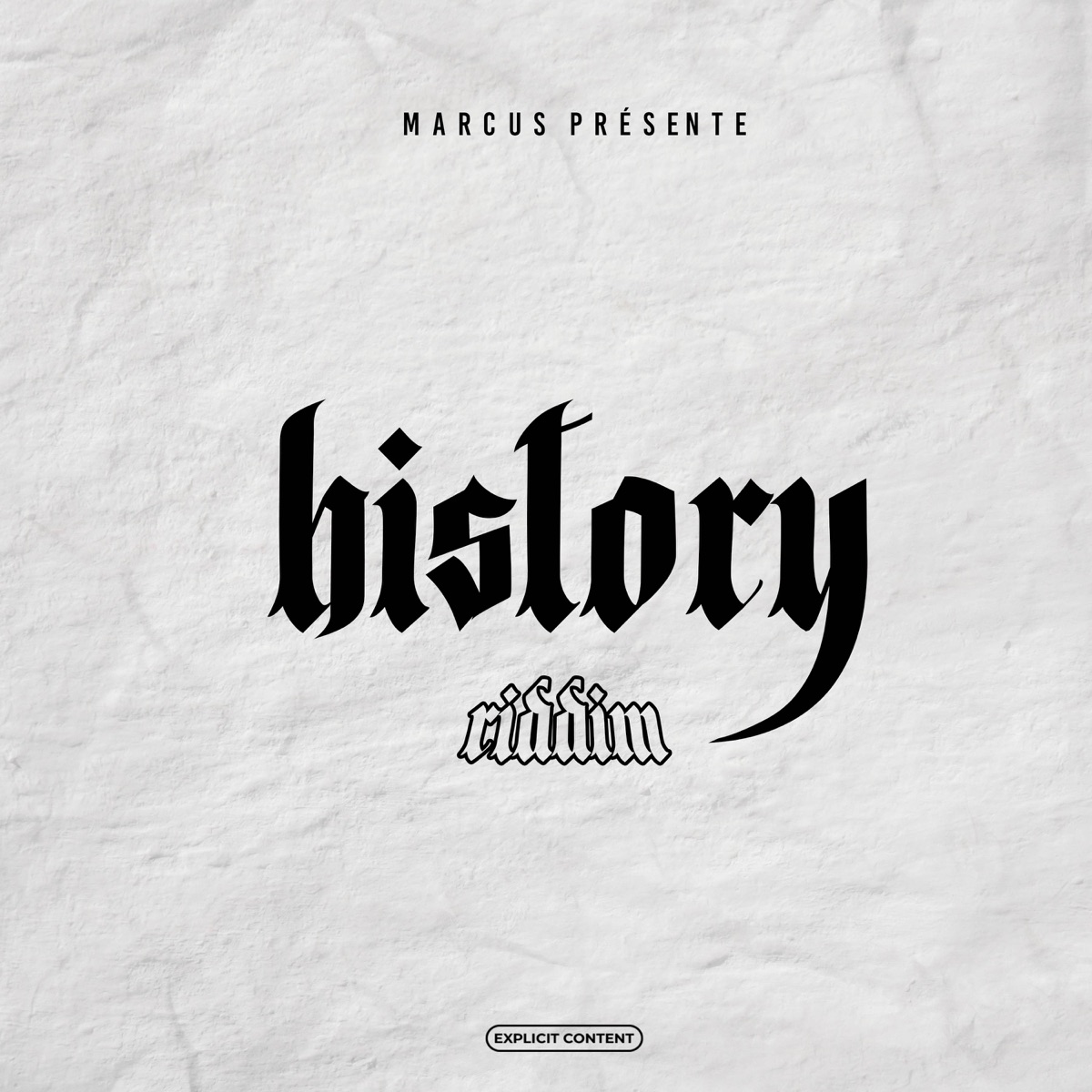 History Riddim by Marcus album cover