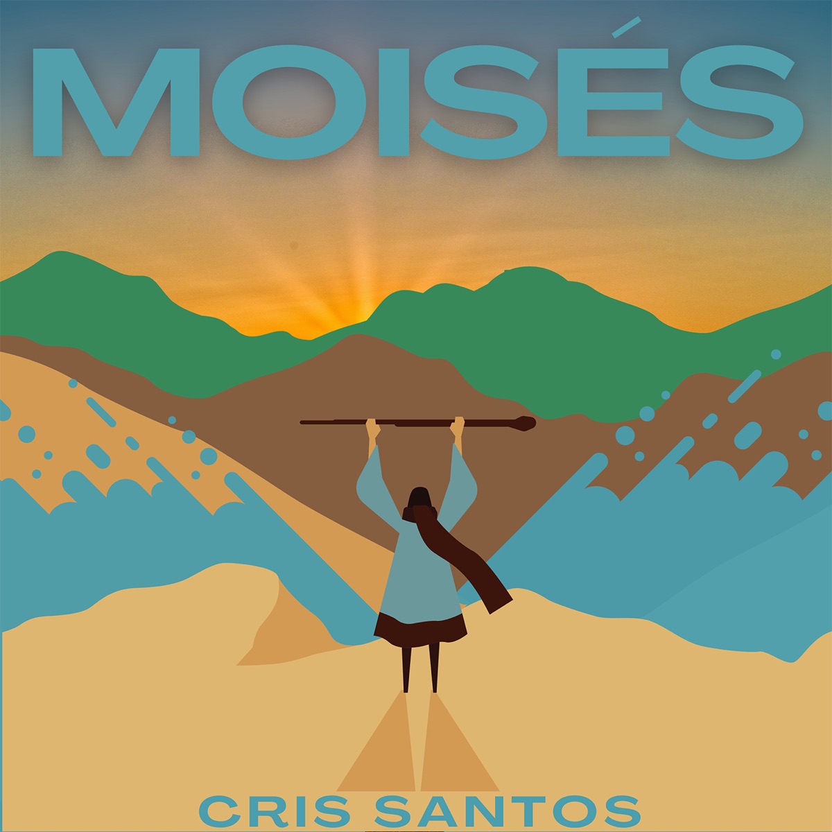 Moisés - Single by Cris Santos album cover