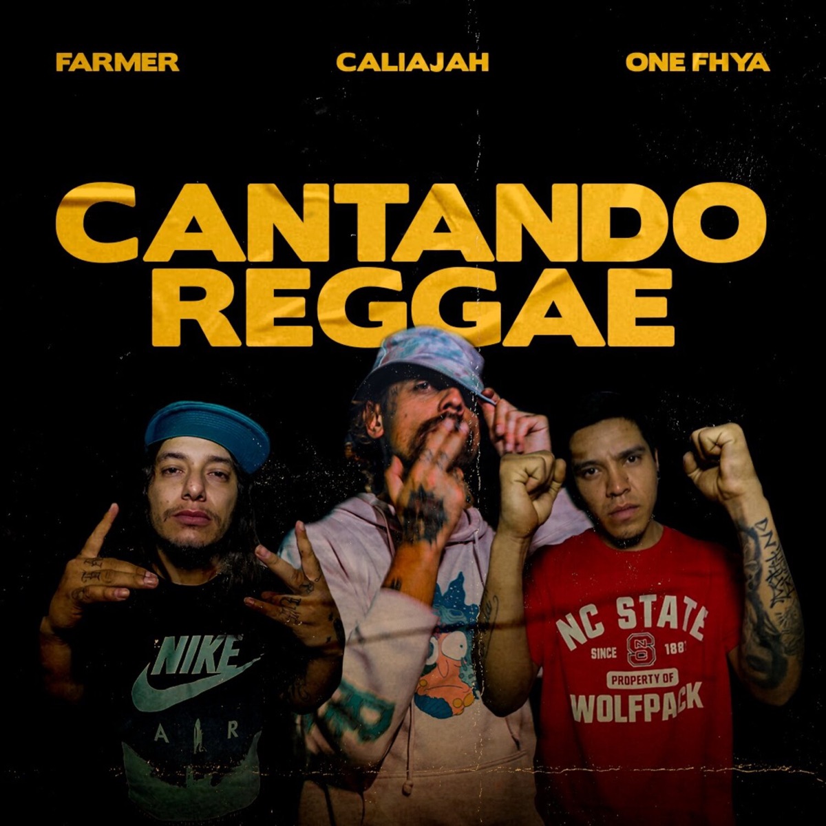 Cantando Reggae (feat. Farmer & One Fhya) - Single by Caliajah album cover