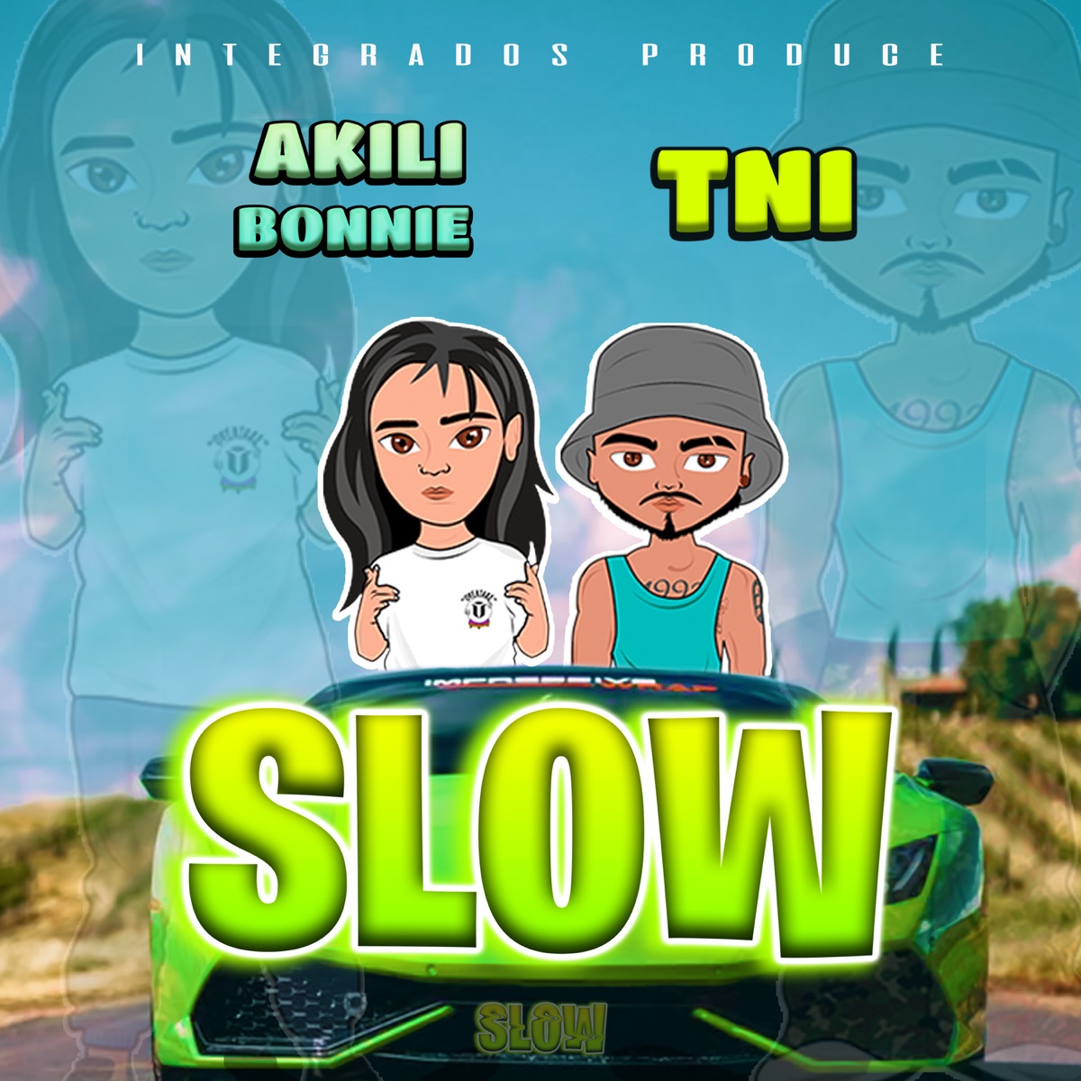 Slow (feat. akili bonnie) - Single by TNI album cover