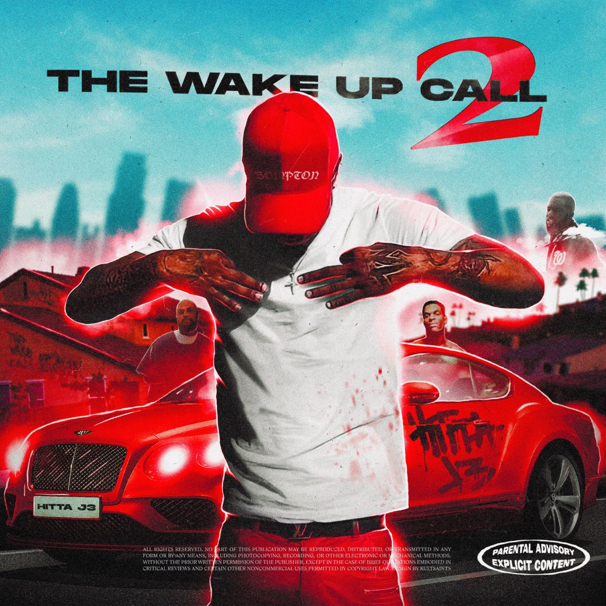 The Wake Up Call 2 by Hitta J3 album cover