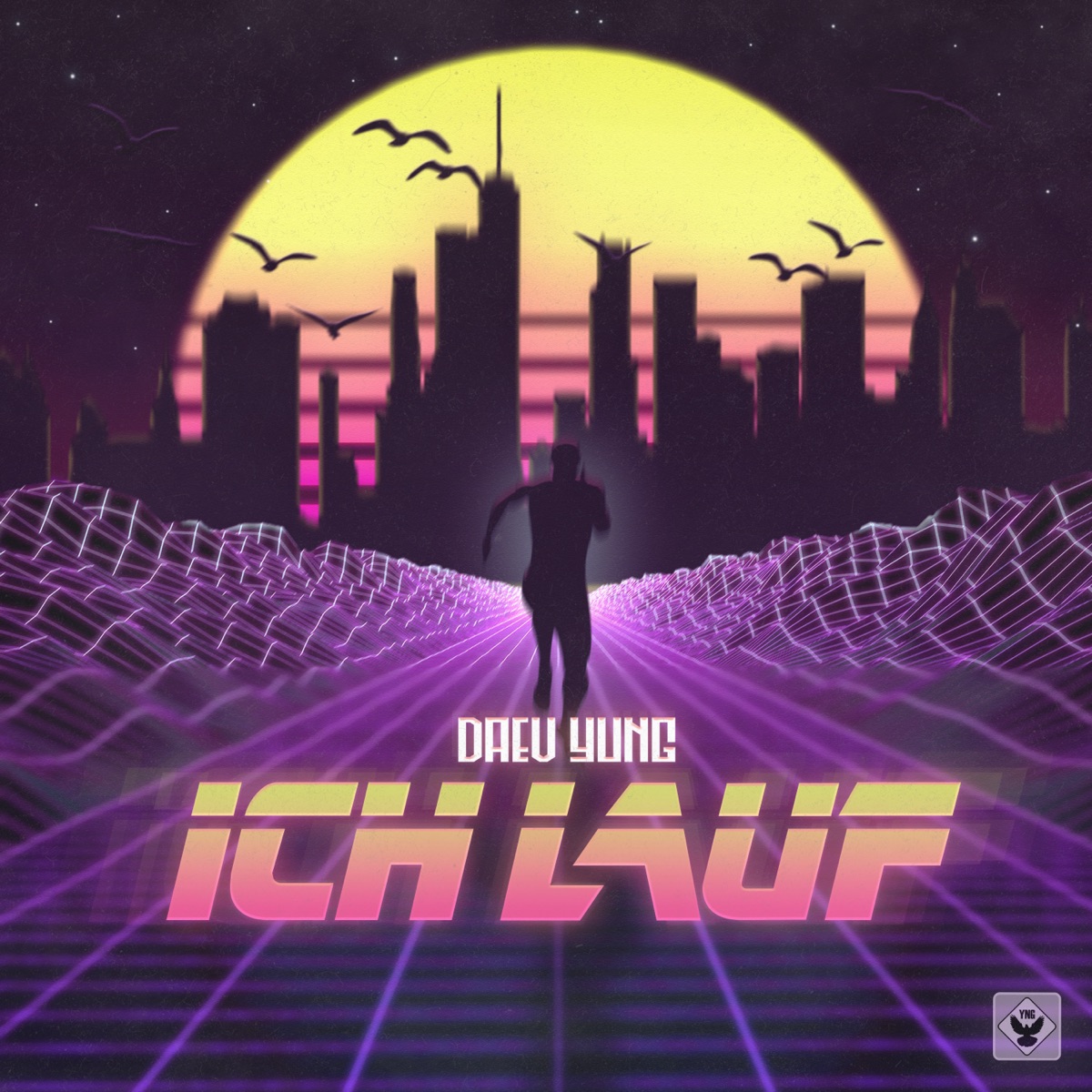 Ich lauf - Single by Daev Yung album cover