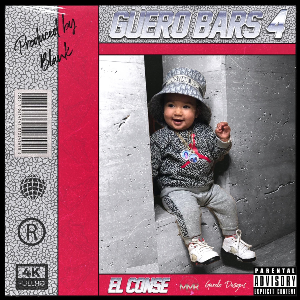 Güero Bars 4 (feat. Blank Faze) - Single by Menor Music & El Conse album cover