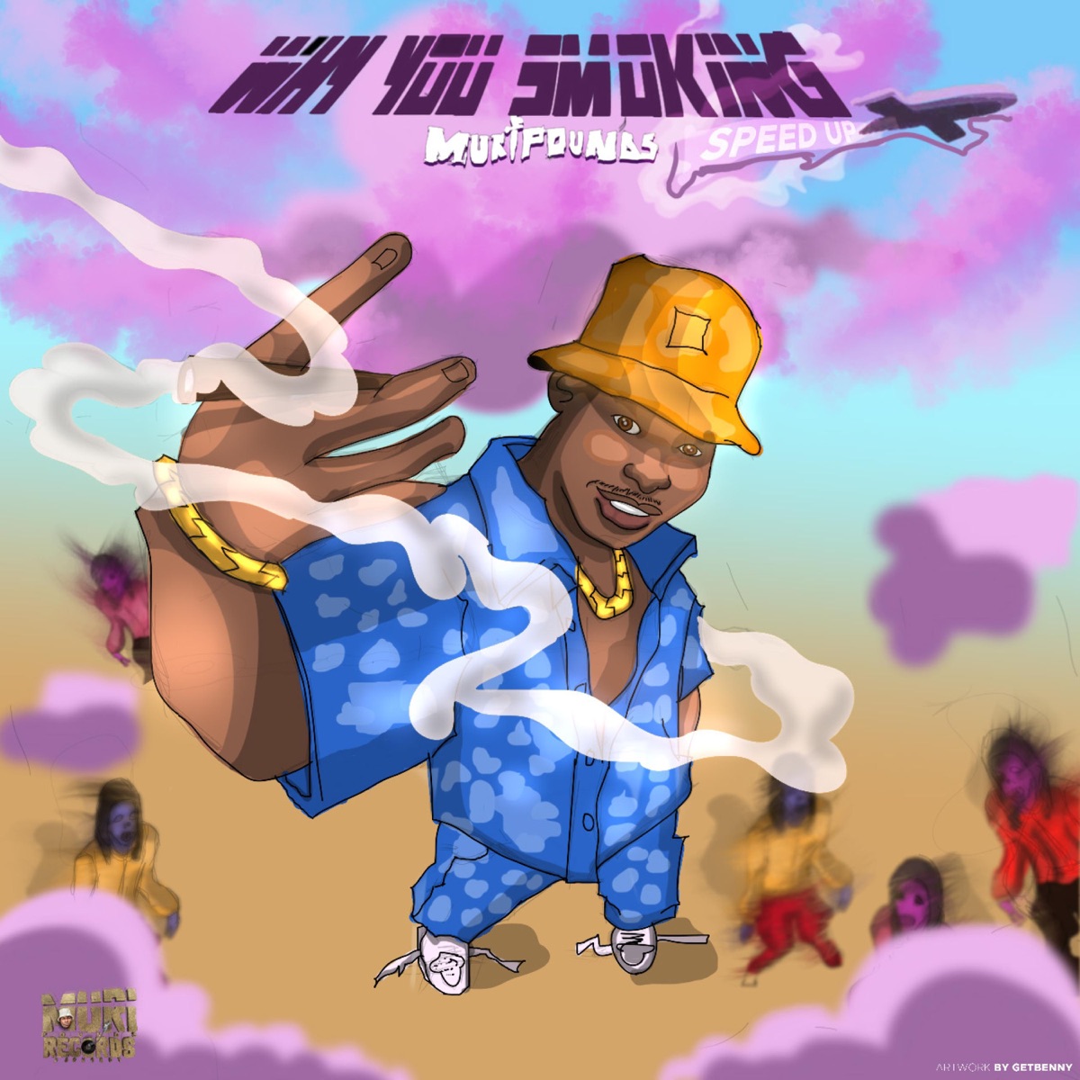 Why smoking  (feat. Dj khalipha) [speed up] - Single by Muripounds album cover