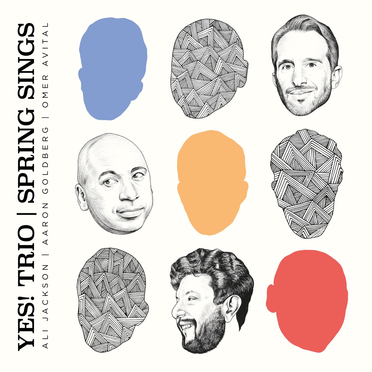 Spring Sings (feat. Aaron Goldberg, Omer Avital & Ali Jackson) by YES ! Trio album cover
