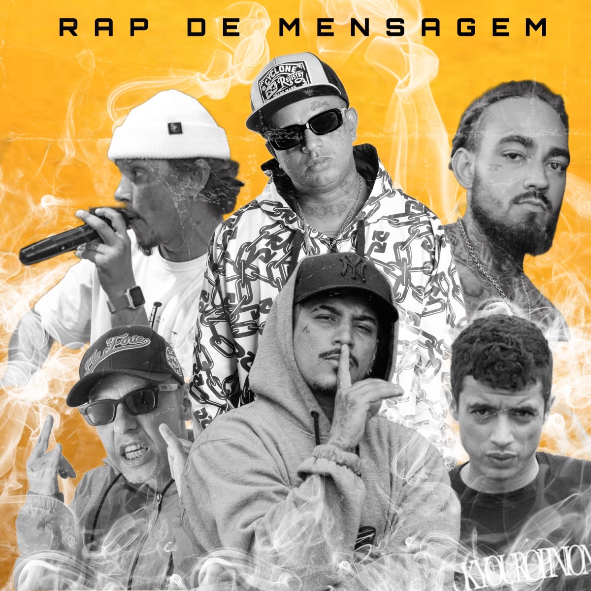 Rap De Mensagem (feat. Thiago SKP, Flávio Dark, Jah Dartanhan & Tom (Função RHK)) - Single by Nocivo Shomon, Pateta Cód. 43 & Alex NSC album cover