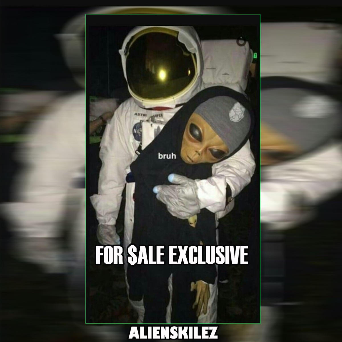 Beat type Perreito Oscuro / Pista de reggaeton - Single by ALIENSKILEZ album cover