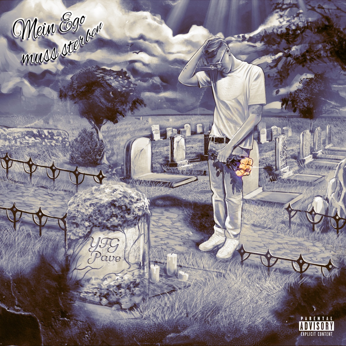 Mein Ego muss sterben by YFG Pave album cover