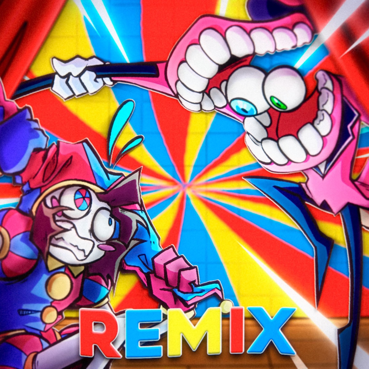 The Amazing Digital Circus - Main Theme (REMIX) - Single by Muscape album cover