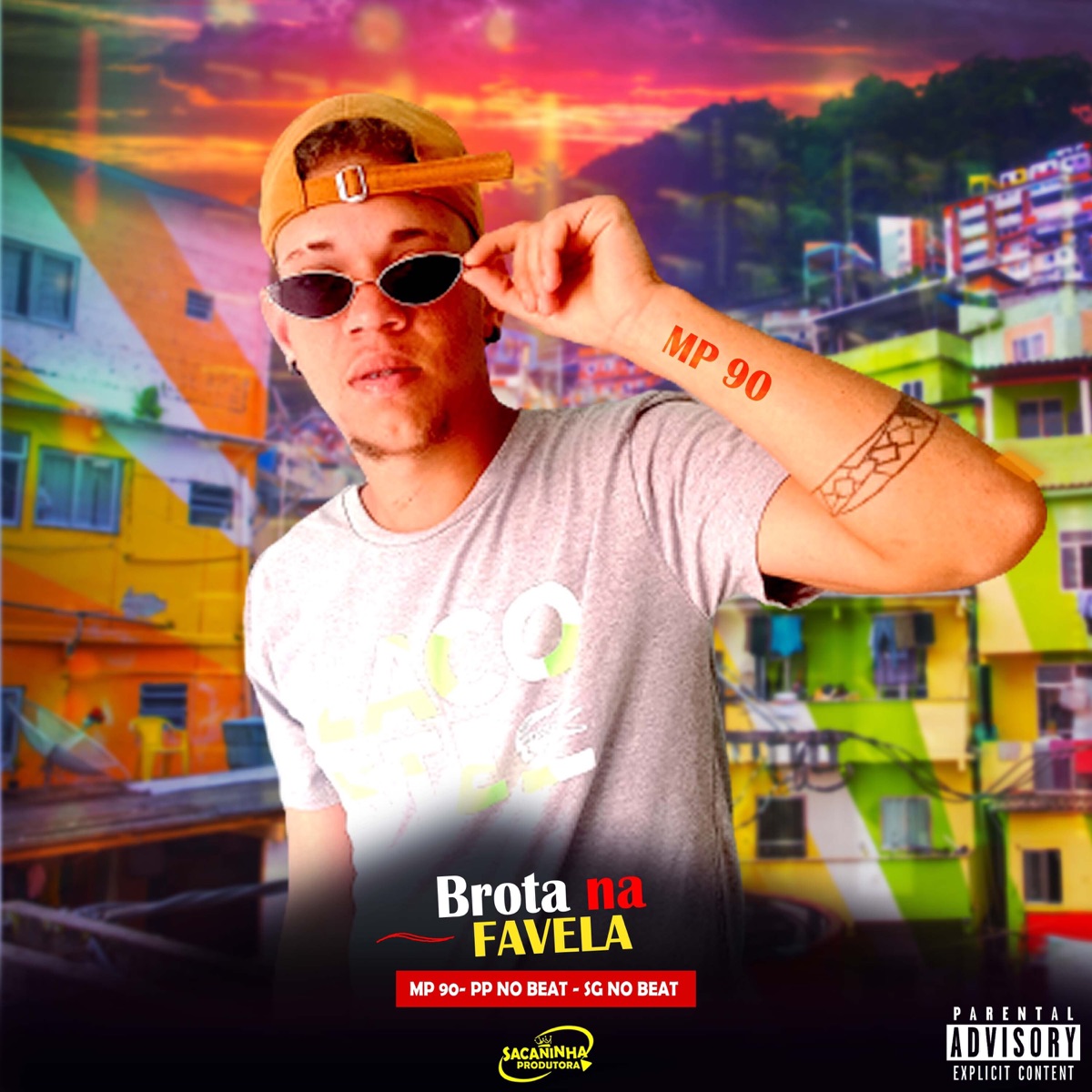 Brota na Favela (feat. Mc Tralhinha) - Single by MP 90, Pp no beat & SG No Beat album cover