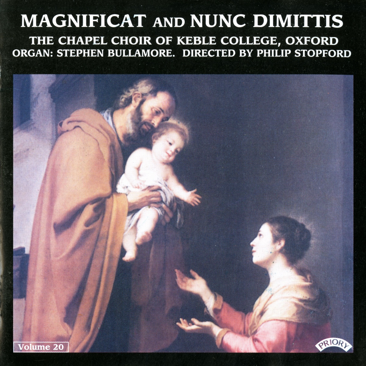 Magnificat & Nunc Dimittis, Vol. 20 by Choir of Keble College, Oxford, Stephen Bullamore & Philip Stopford album cover