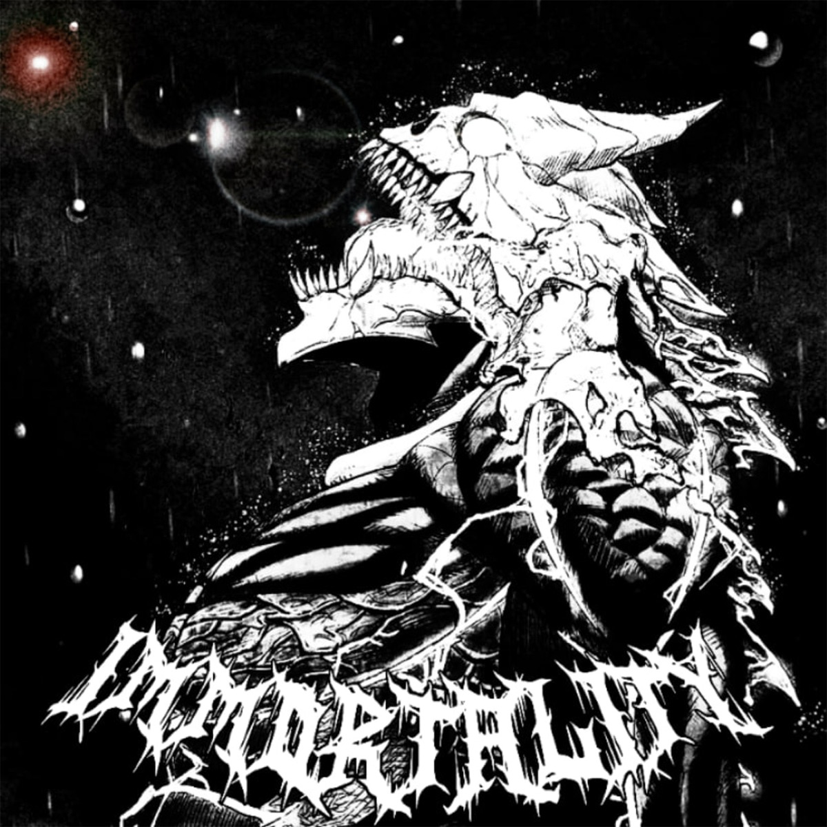 IMMORTALITY - Single by F1LXV, 2NZZPEFXT & shardkill album cover