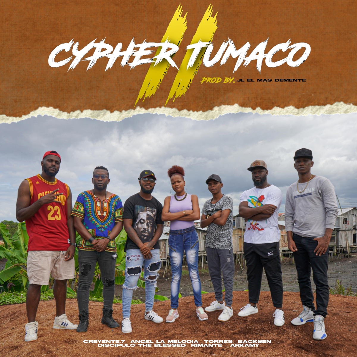 Cypher Tumaco Colombia 2 (feat. Discípulo the Blessed, Arkamy, The Torres, Angel La Melodía, Rimante & Backsen) - Single by Creyente.7 album cover