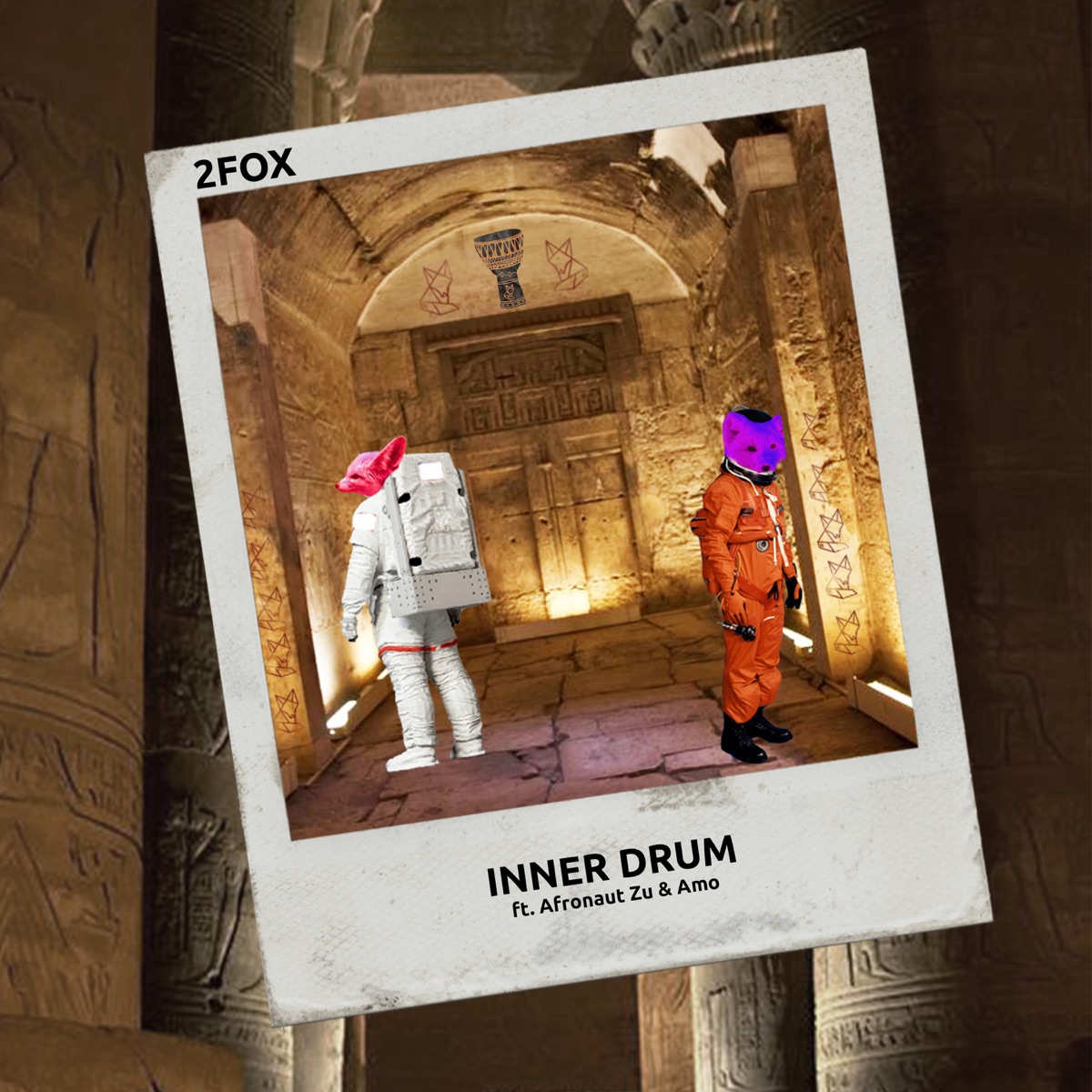 Inner Drum (feat. Afronaut Zu & AMO) - Single by 2fox album cover