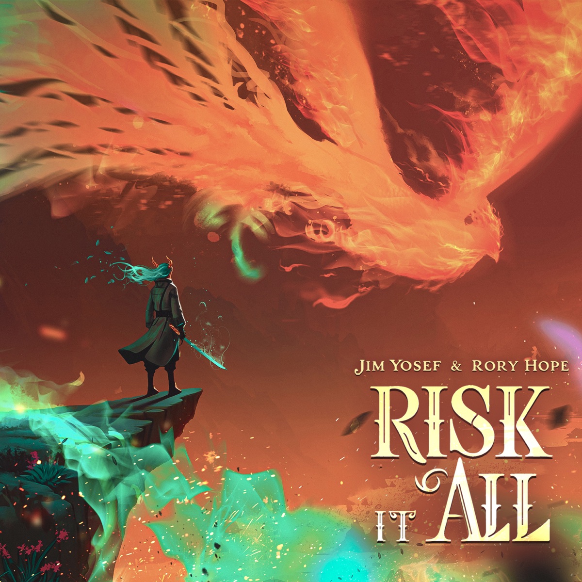 Risk It All - Single by Jim Yosef & Rory Hope album cover