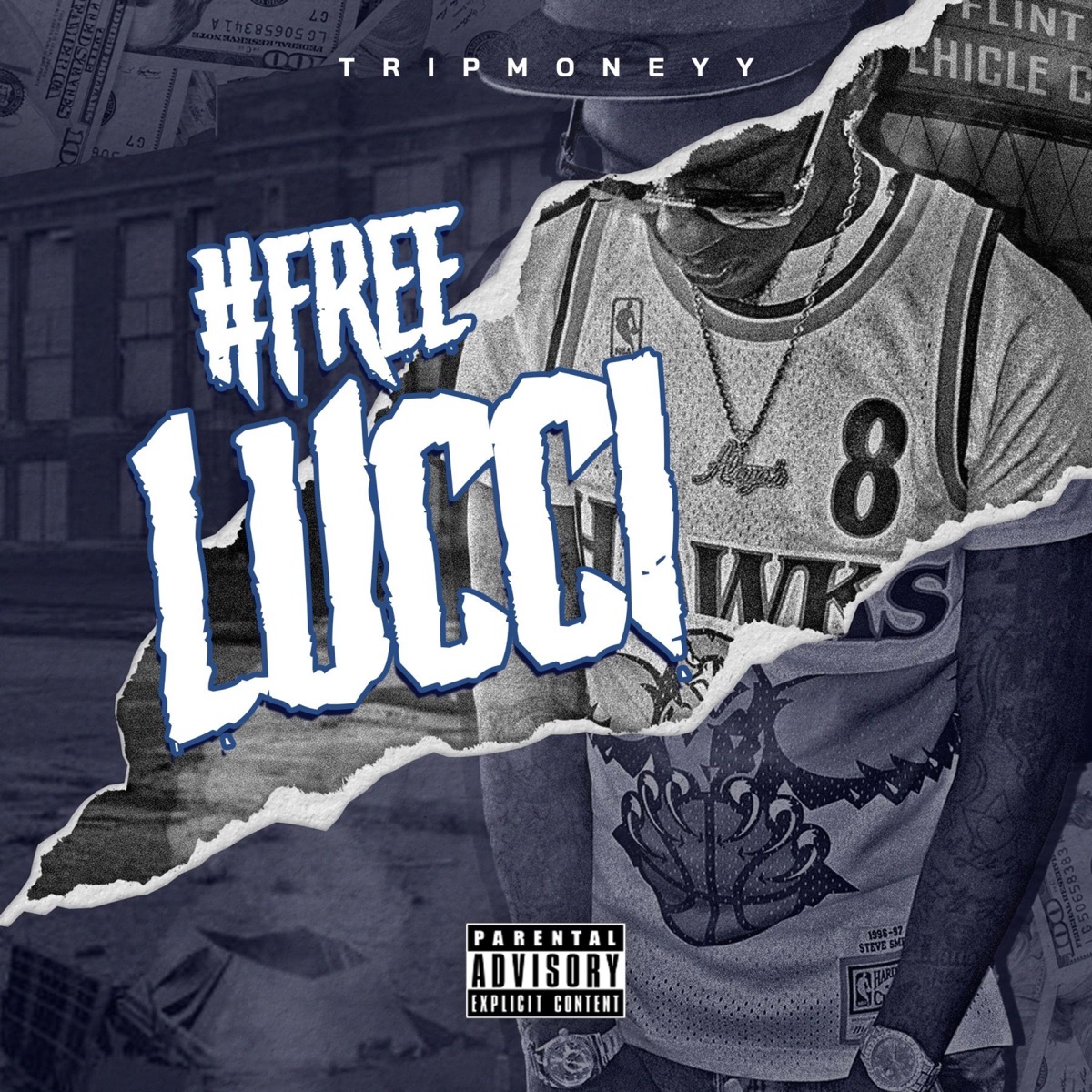 #FreeLucci - Single by Tripm0neyy album cover