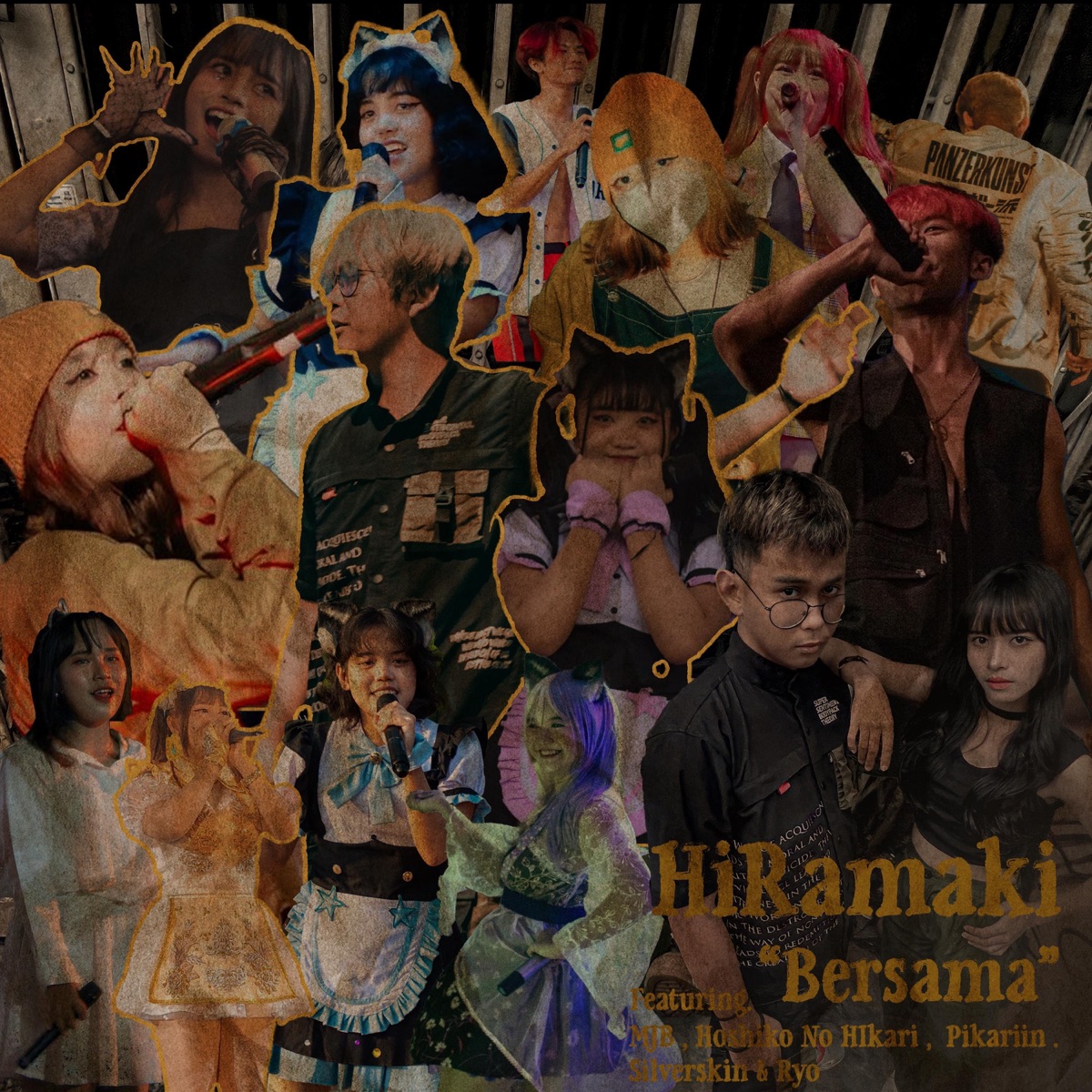 Bersama (feat. RYO, SILVERSKIN, MJB, Hoshiko No Hikari & Pikariin) - Single by HiRamaki album cover
