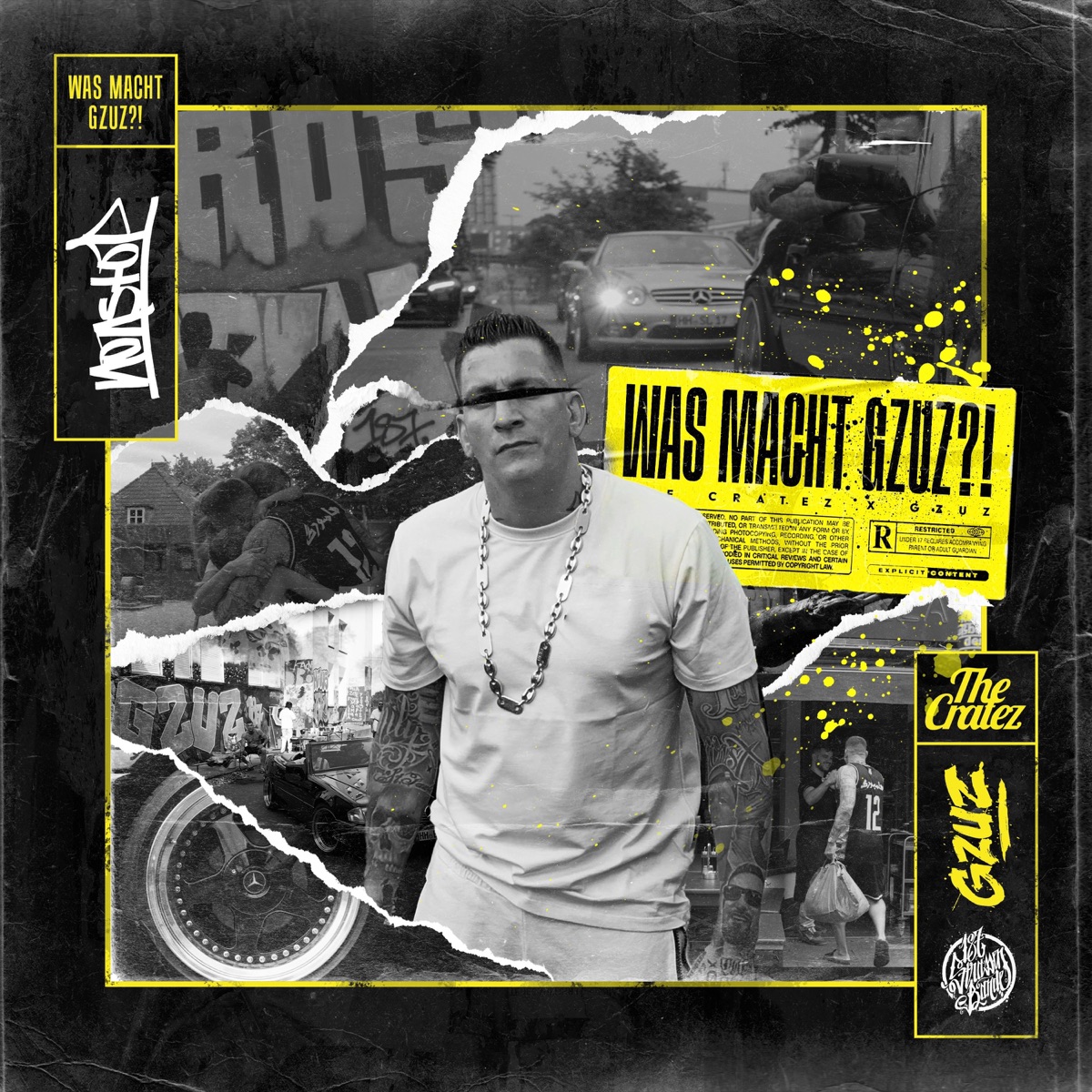 Was macht Gzuz?! - Single by Gzuz & The Cratez album cover
