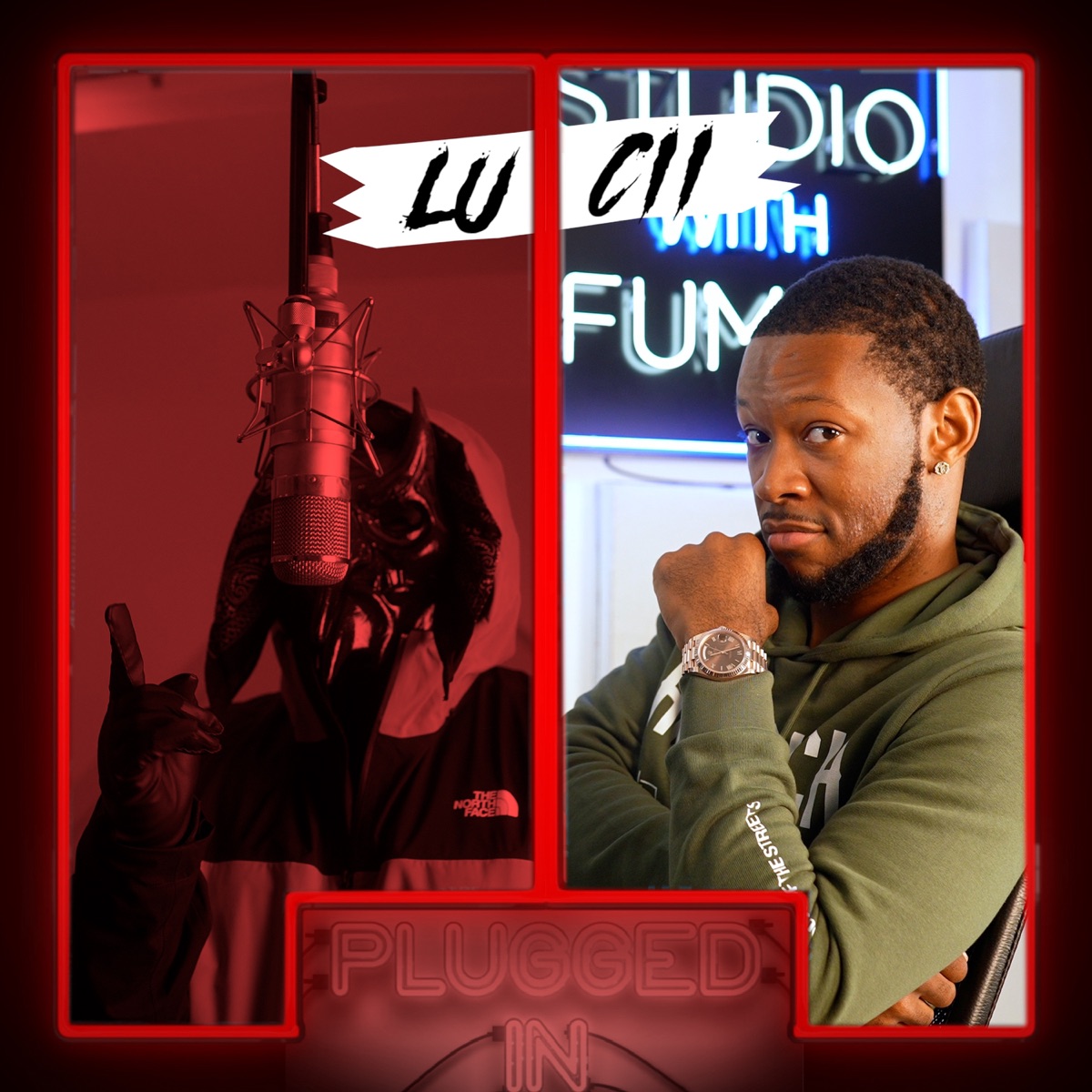 Lucii x Fumez The Engineer - Plugged In - Single by Fumez The Engineer & Lucii album cover