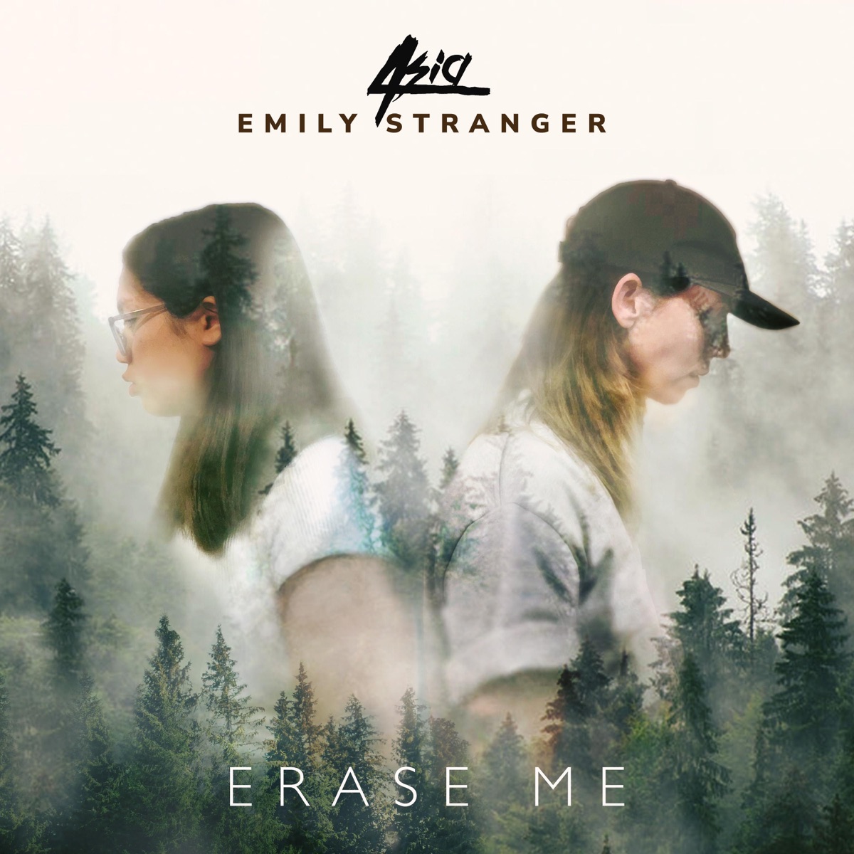Erase Me - Single by 4SIA & Emily Stranger album cover