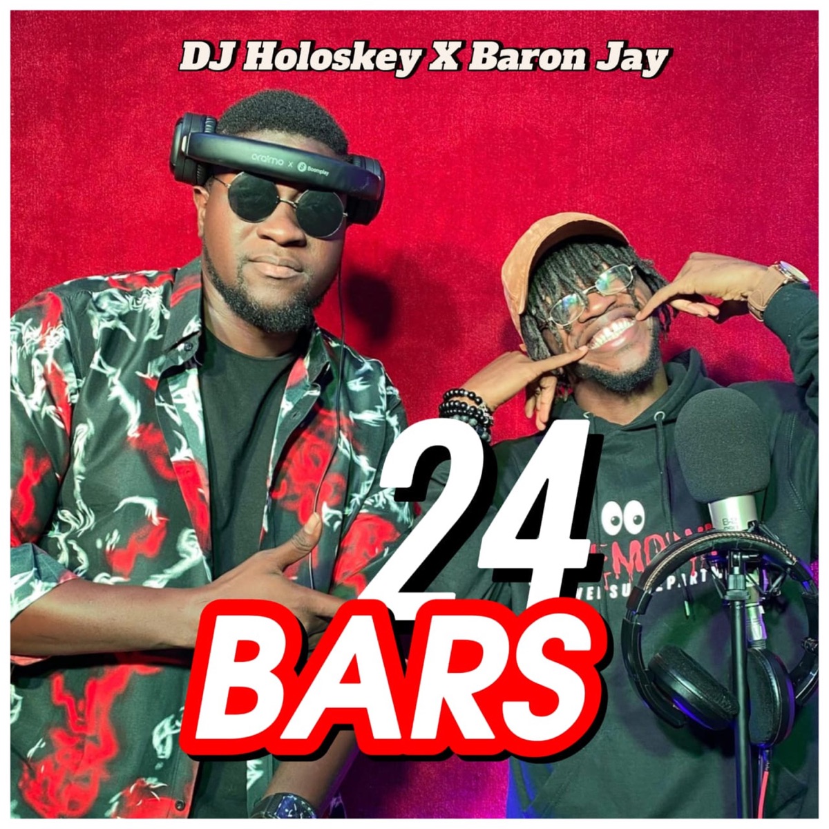 24 Bars - Single by DJ HOLOSKEY & Baron Jay album cover