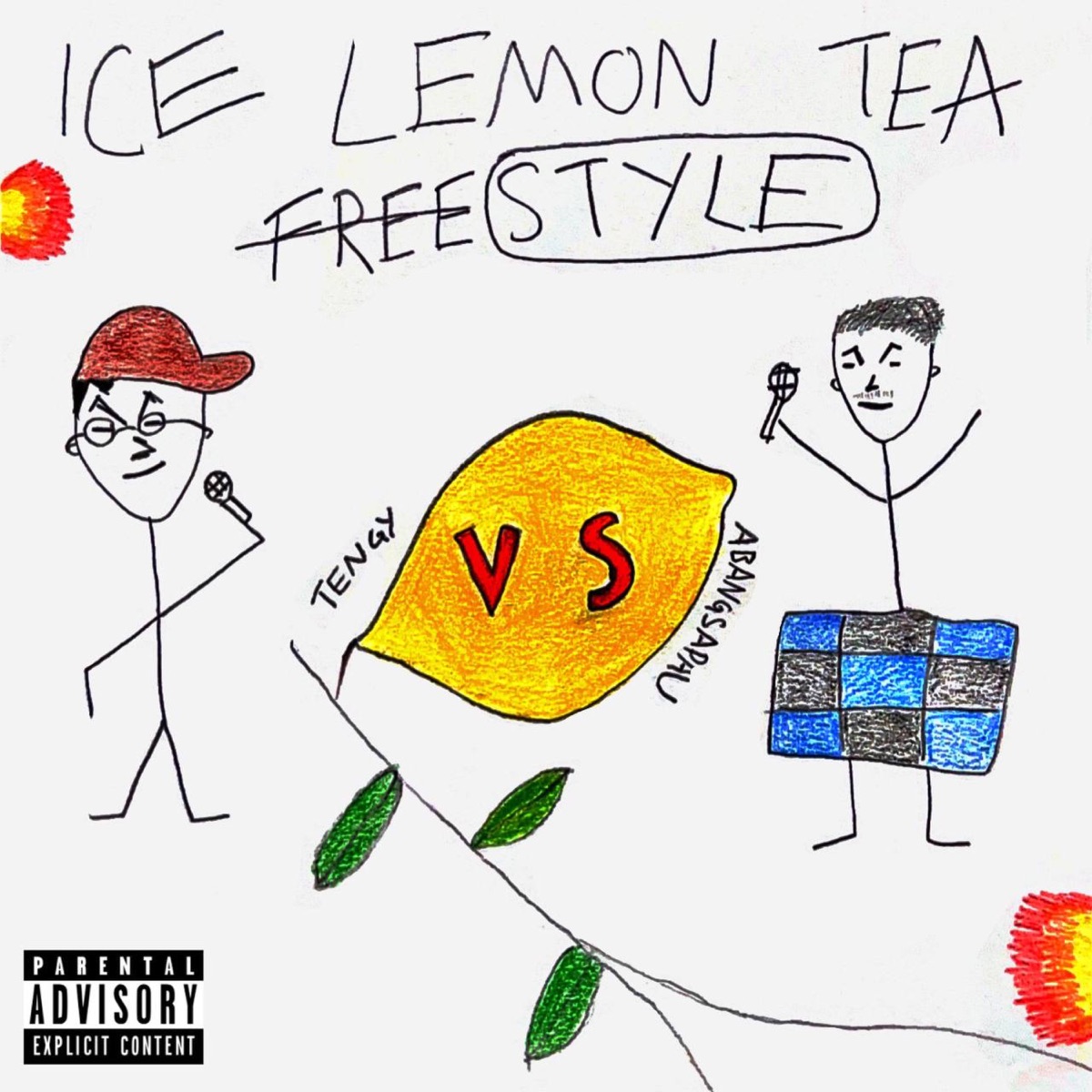 ice lemon tea freestyle - Single by TENGY & ABANGSAPAU album cover