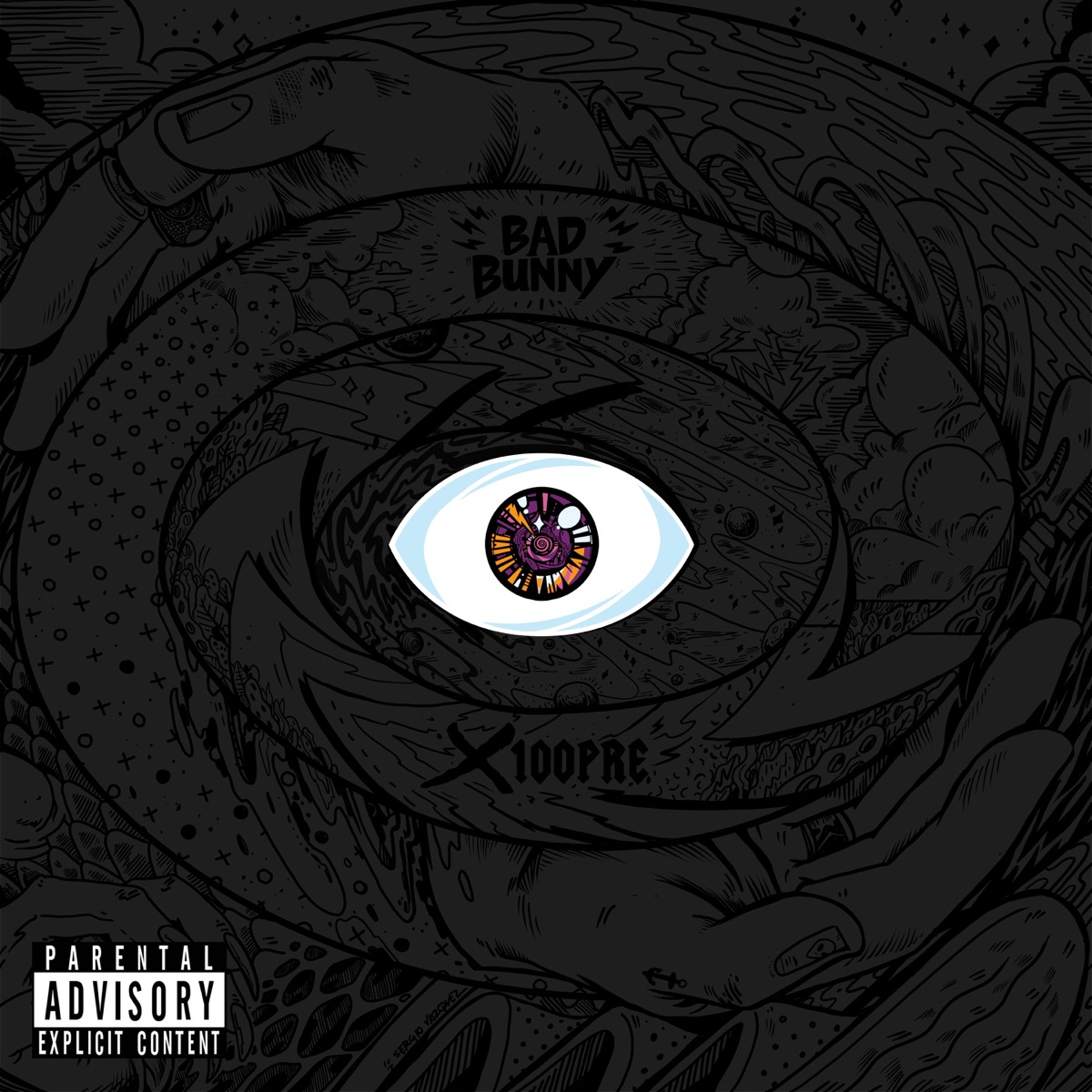 X 100PRE by Bad Bunny album cover