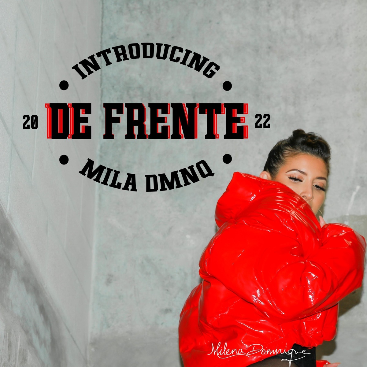 De Frente - Single by Milena Dominique album cover