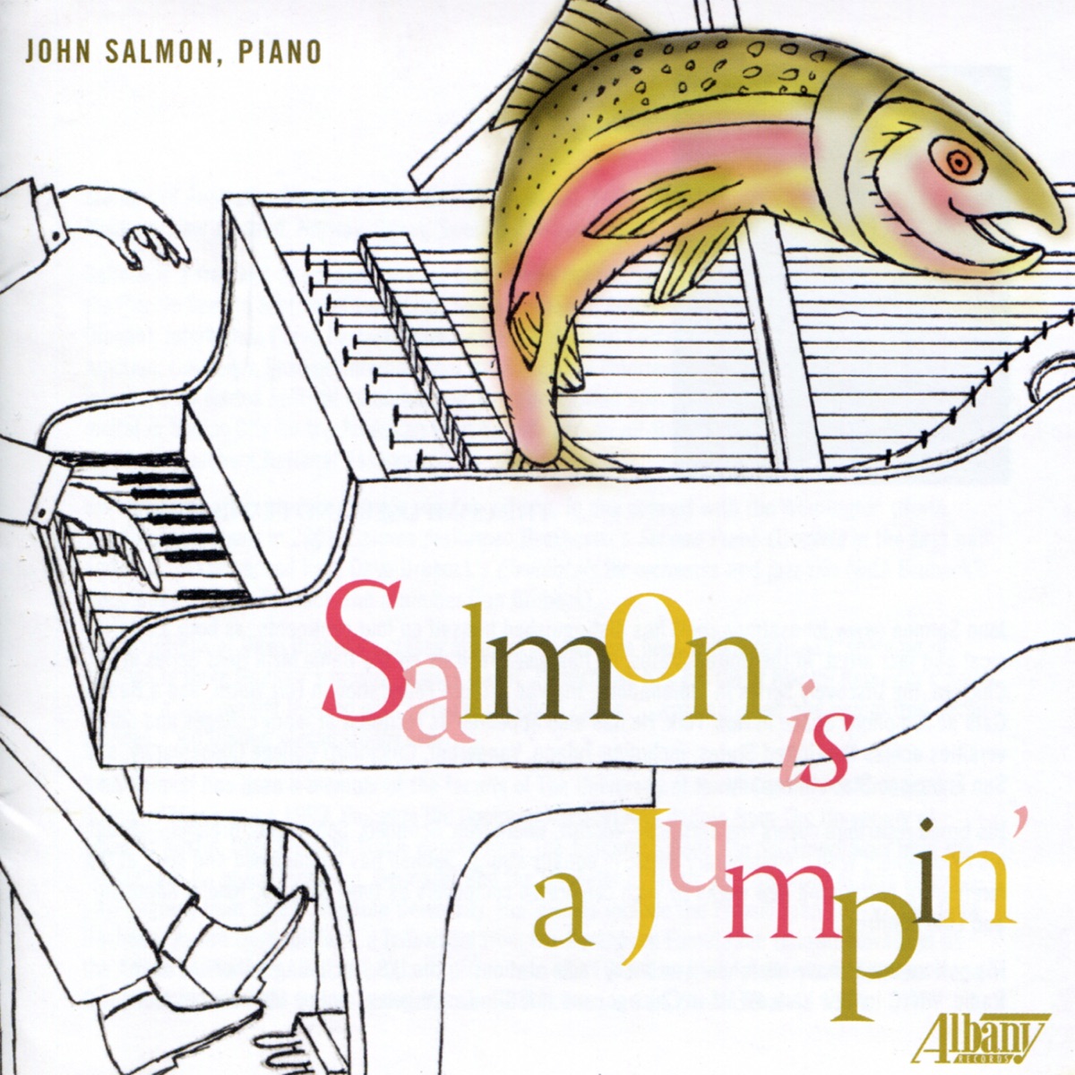 Salmon Is a Jumpin' by John Salmon album cover