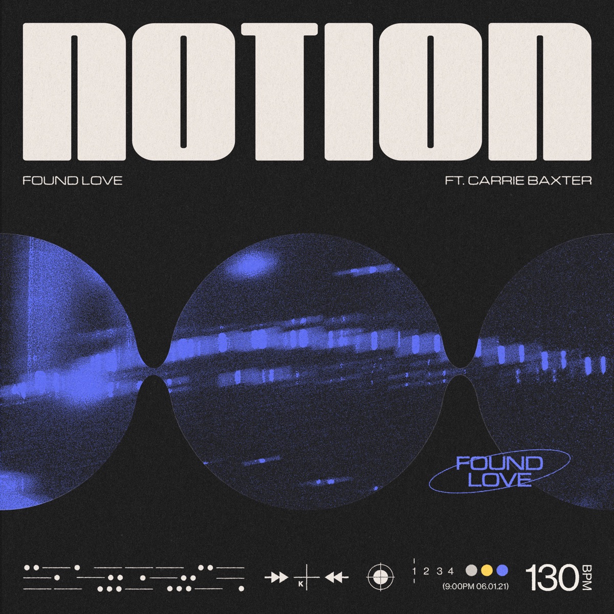 Found Love (feat. Carrie Baxter) - Single by NOTION album cover