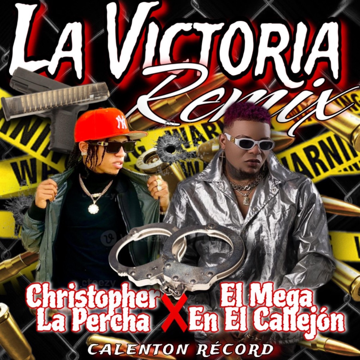 La Victoria-Remix (feat. El Mega) - Single by Christopher la percha album cover