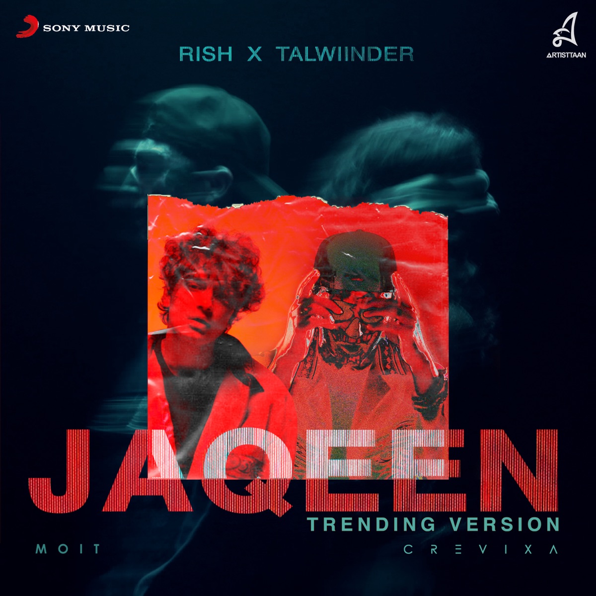 Jaqeen (Trending Version) - Single by Talwiinder & Rish album cover