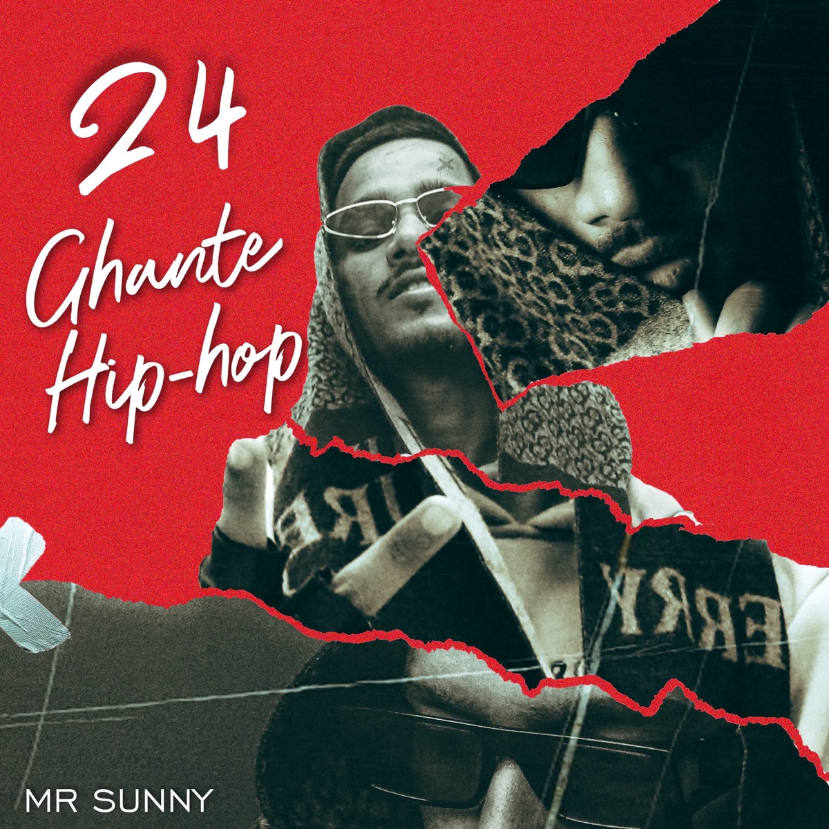24 Ghante Hiphop - Single by Mr Sunny album cover