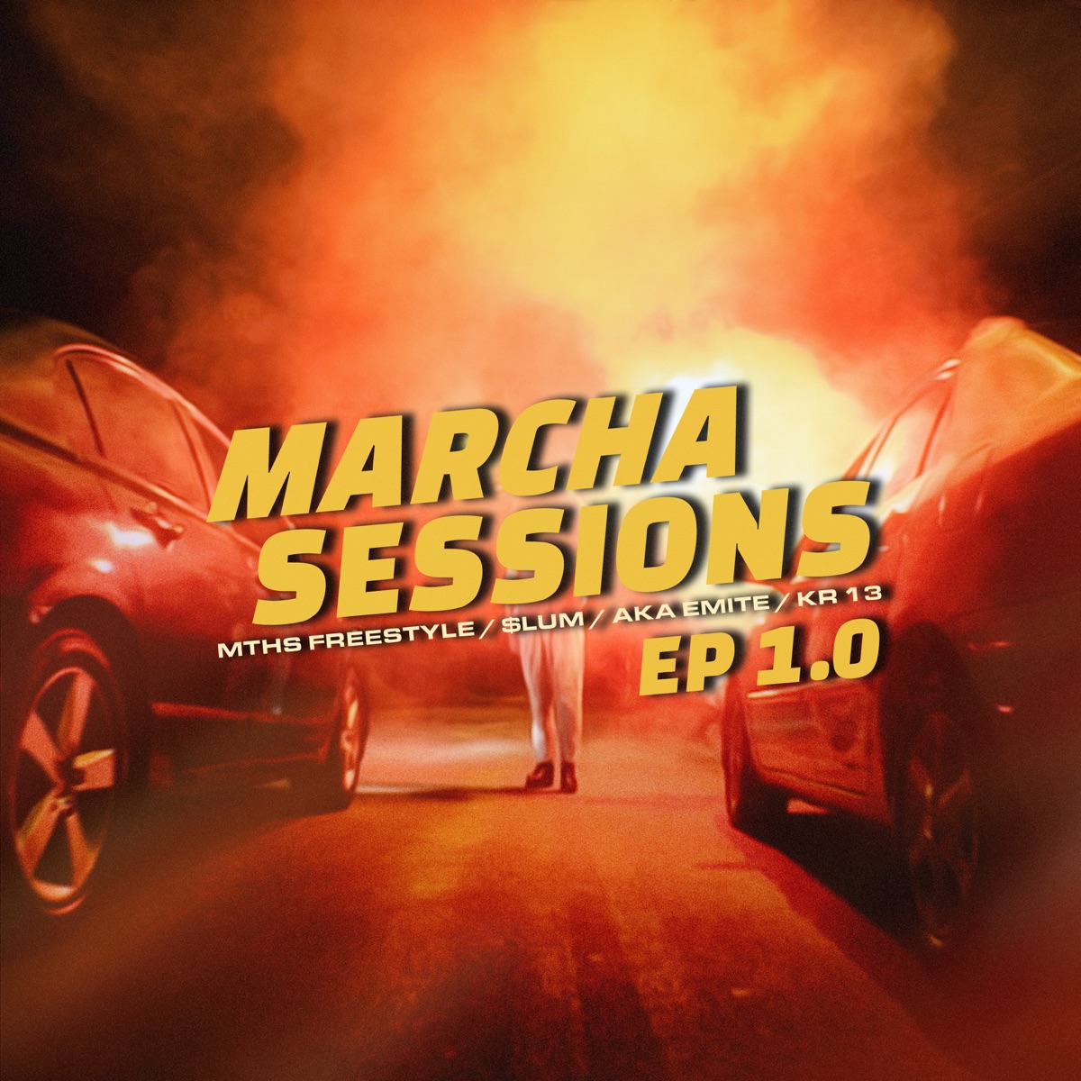 Marcha Sessions Ep 1.0 (feat. Aka Emite, Kr 13 & $lum) by MTHS freestyle album cover