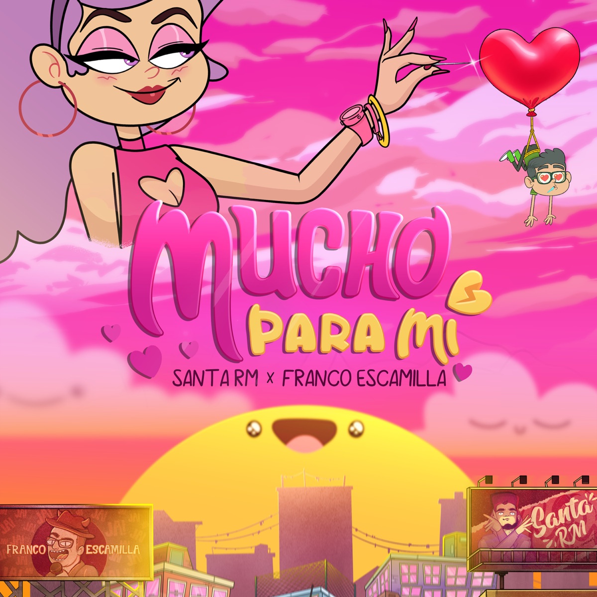 Mucho para Mí - Single by Santa RM & Franco Escamilla album cover