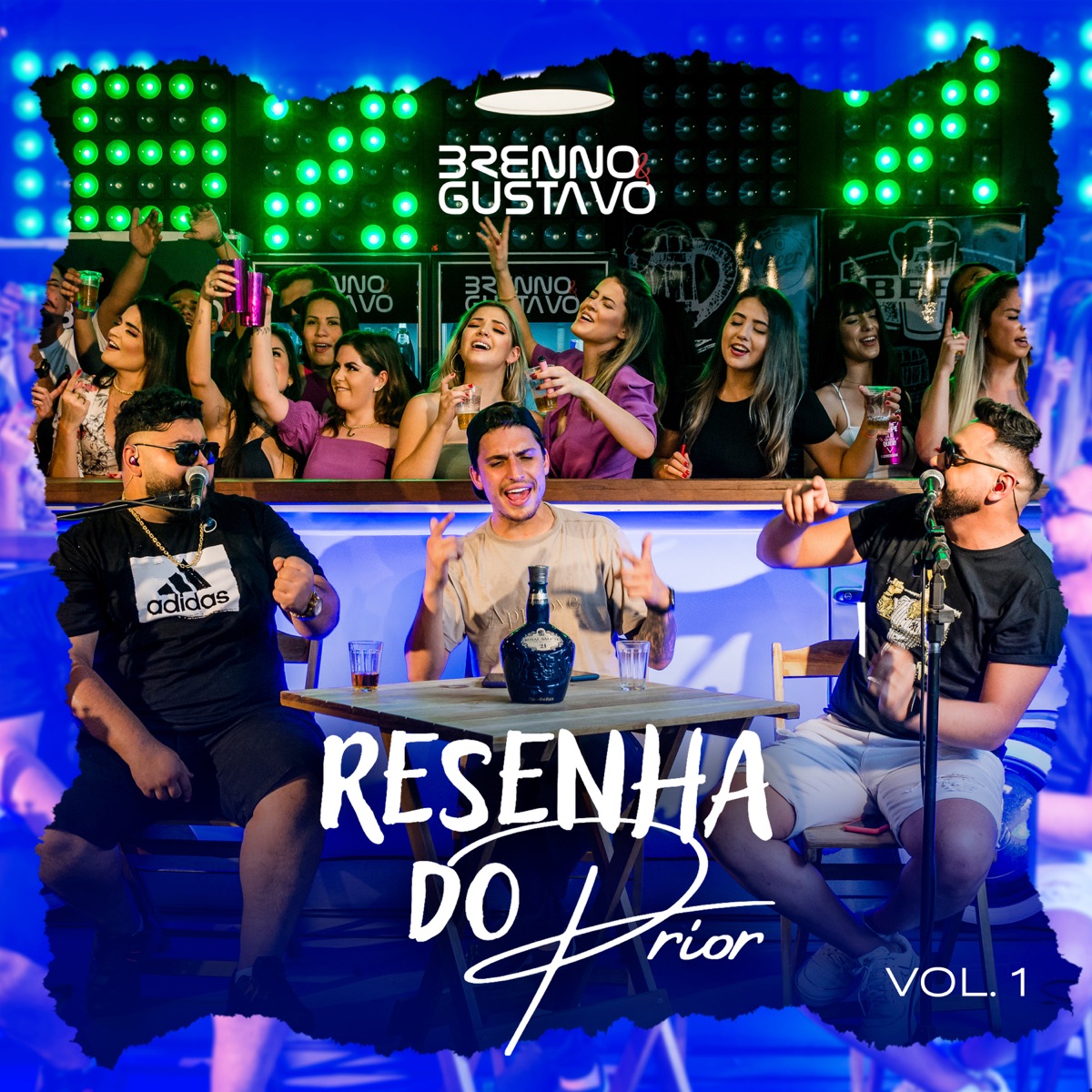 Resenha do Prior, Vol. 1 (Ao Vivo) - EP by Brenno \& Gustavo album cover