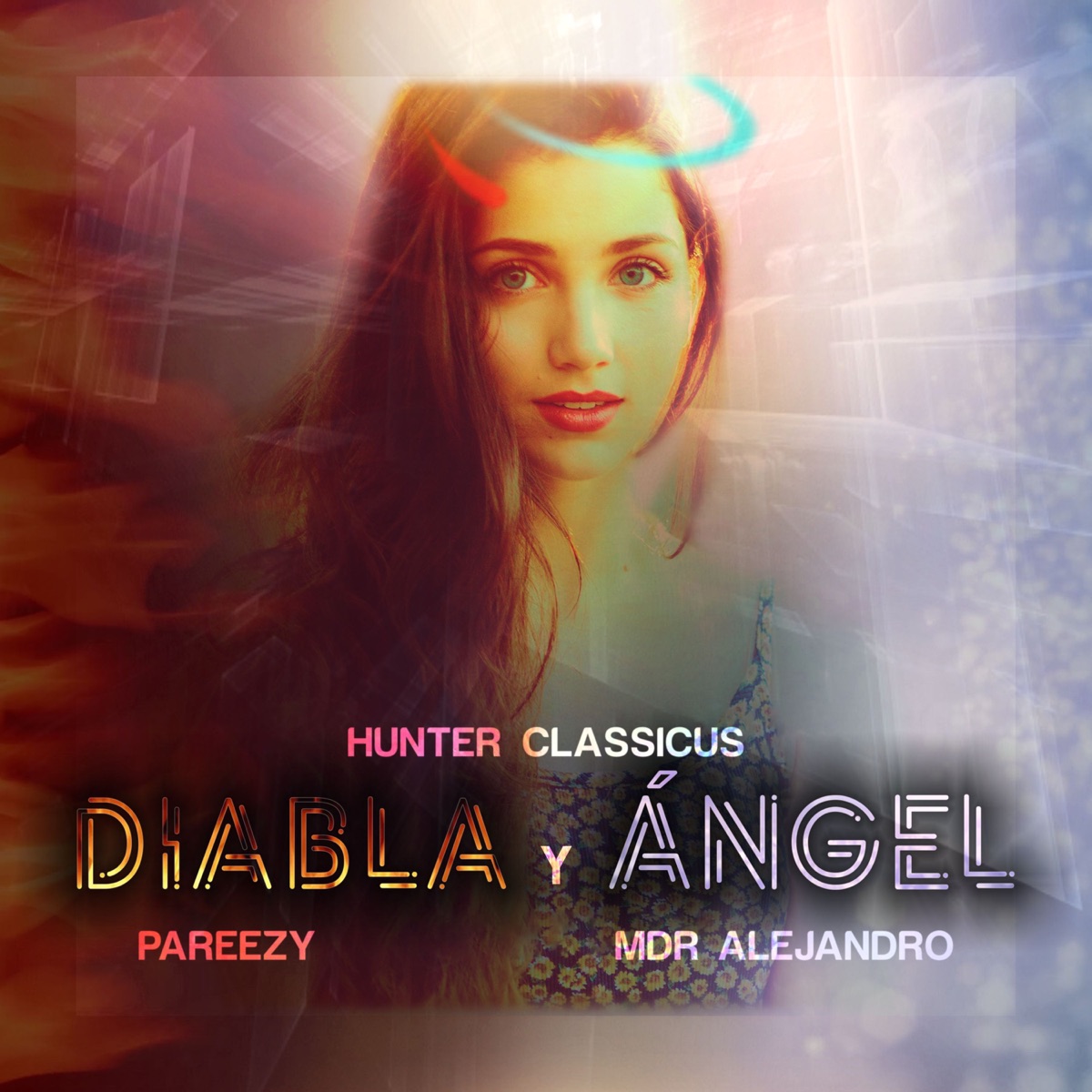 Diabla y Ángel - Single by Hunter Classicus, MDR Alejandro & Pareezy album cover