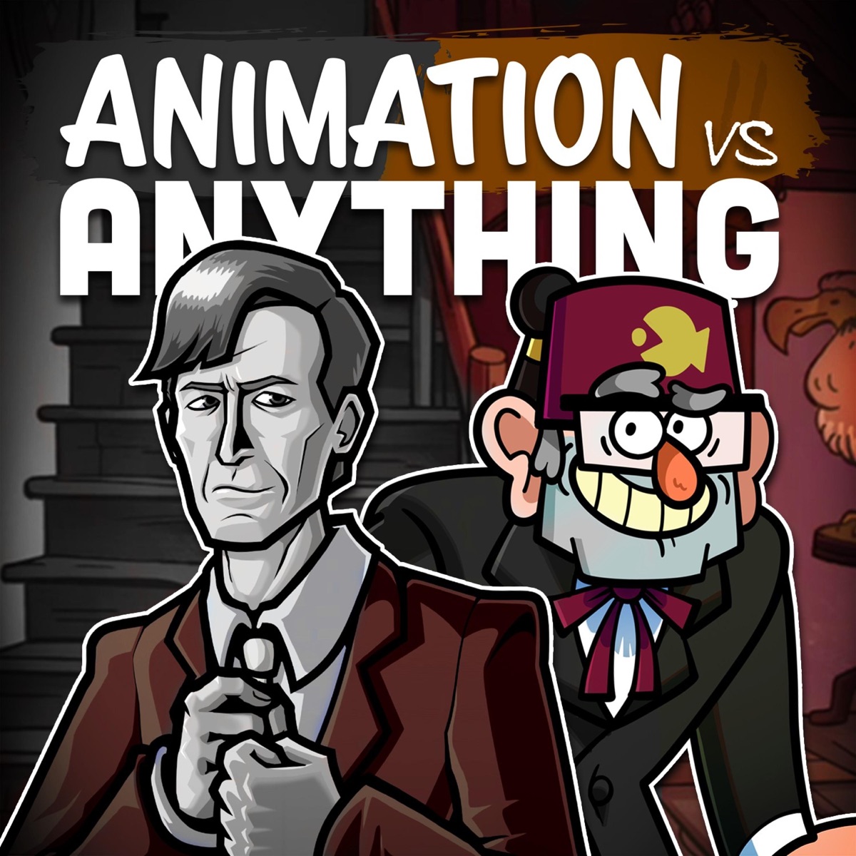 Grunkle Stan vs Saul Goodman (feat. Freeced & Dennislikesjazz) - Single by Eddiefrb album cover