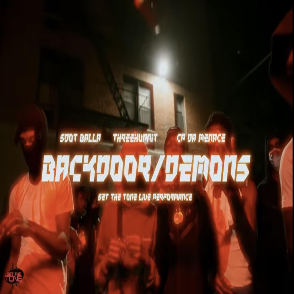 Backdoor (feat. Sdot Balla & ThreeHunnitRah) - Single by Cp Da Menace album cover